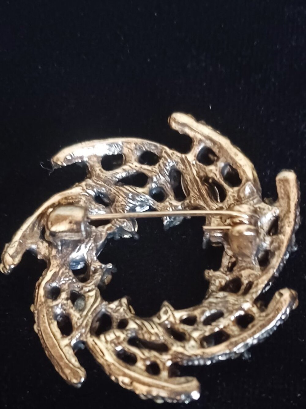 Colorful Rhinestone Brooch - Picture 2 of 4